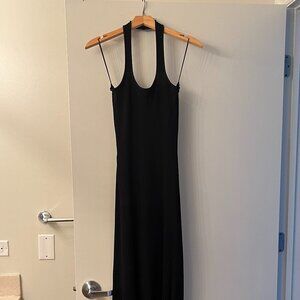 Dissh - Eddison Black Knit Midi Dress - Large